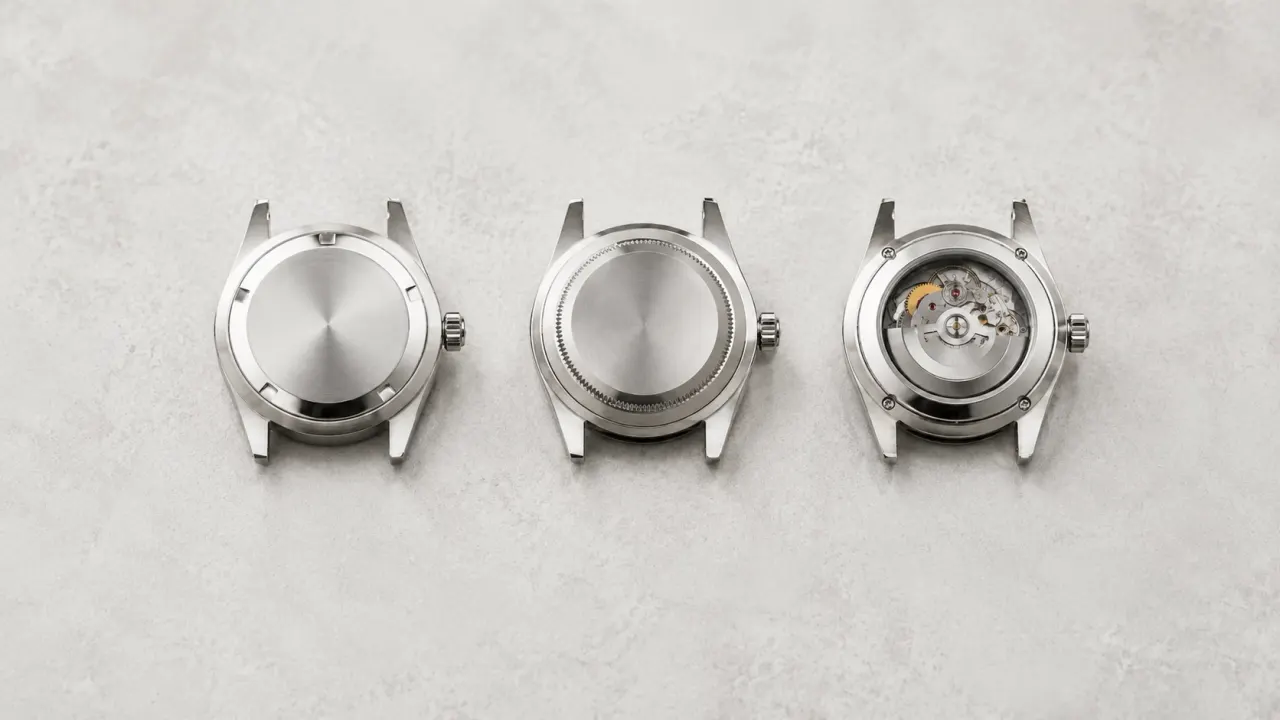Caseback options explained