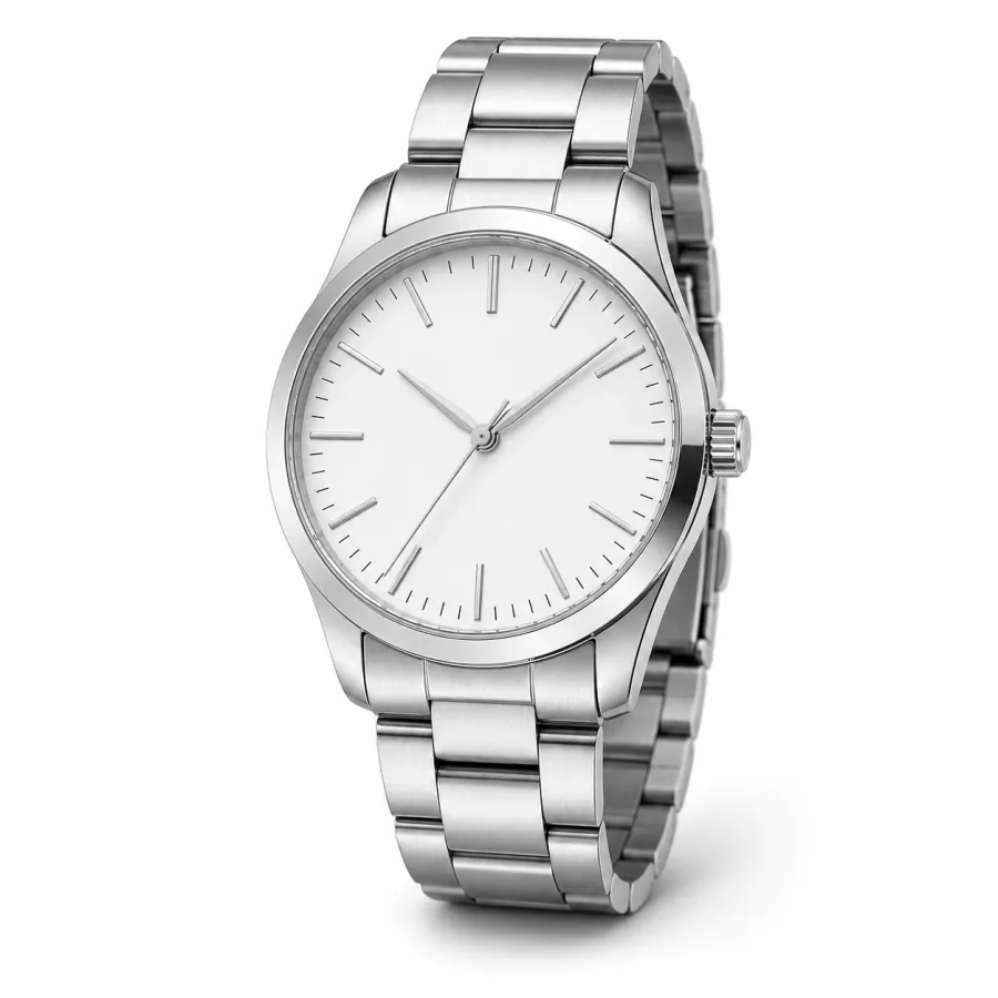 Stainless steel watch reference model 01 — customizable OEM build