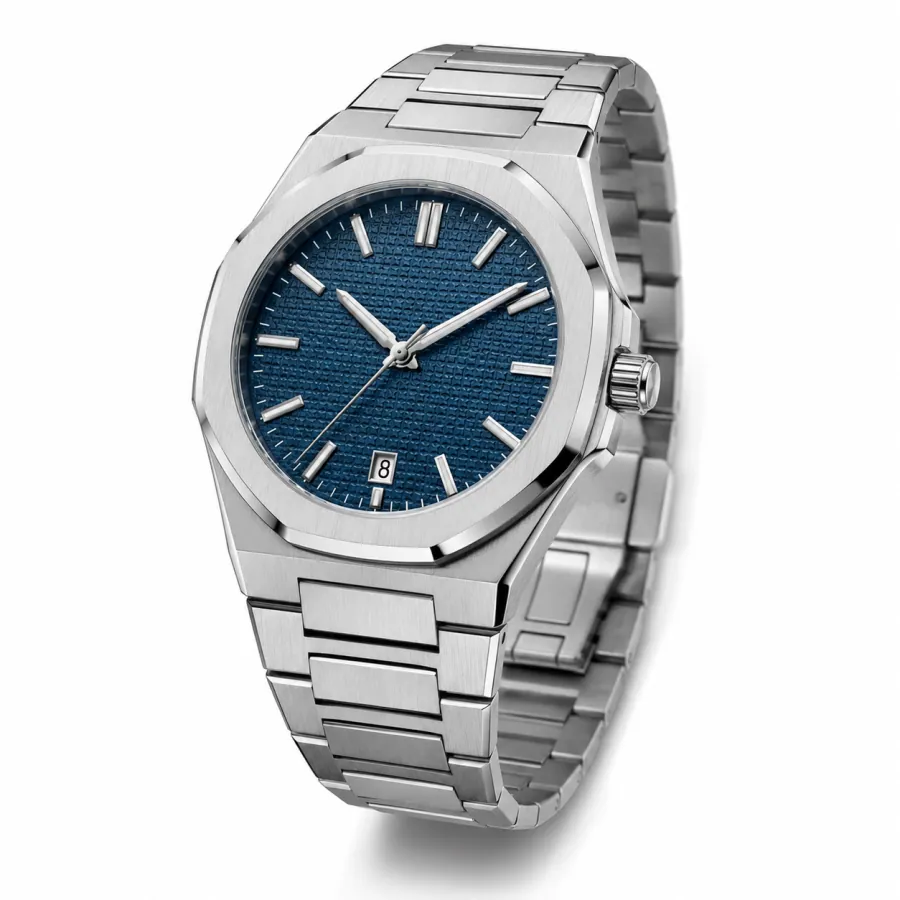 Stainless steel watch reference model 02 — customizable OEM build
