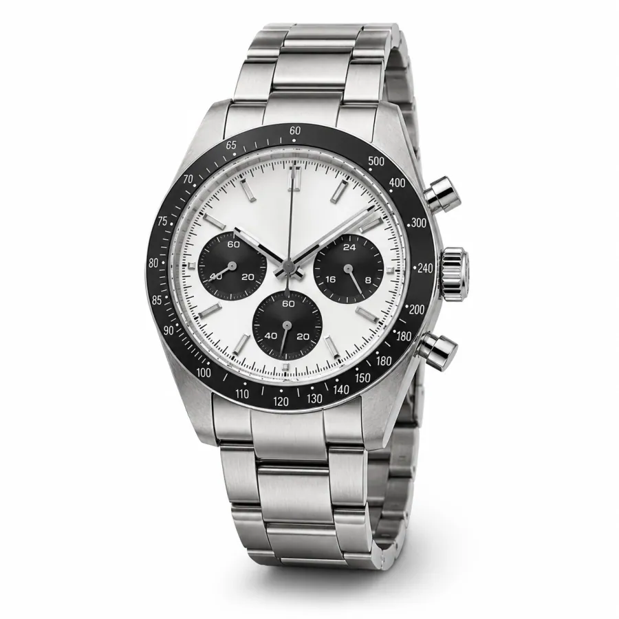 Stainless steel watch reference model 04 — customizable OEM build