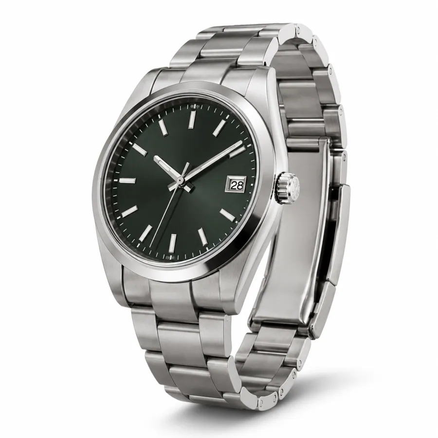 Stainless steel watch reference model 09 — customizable OEM build